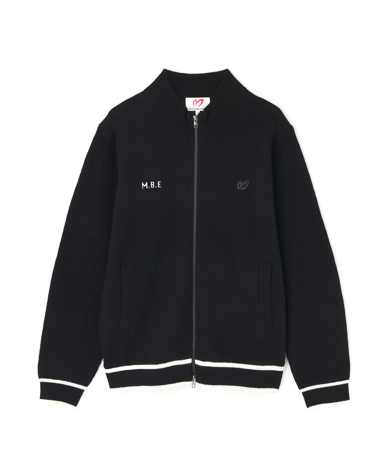 裏付きジップアップニットブルゾン | MASTER BUNNY EDITION（マスター