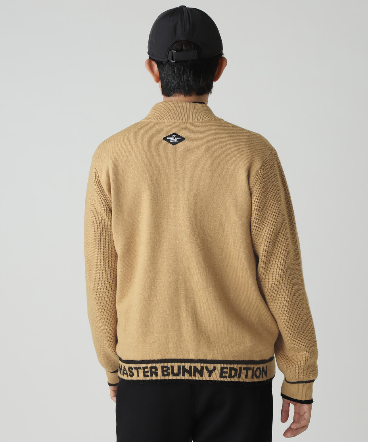 裏付きジップアップニットブルゾン | MASTER BUNNY EDITION（マスター