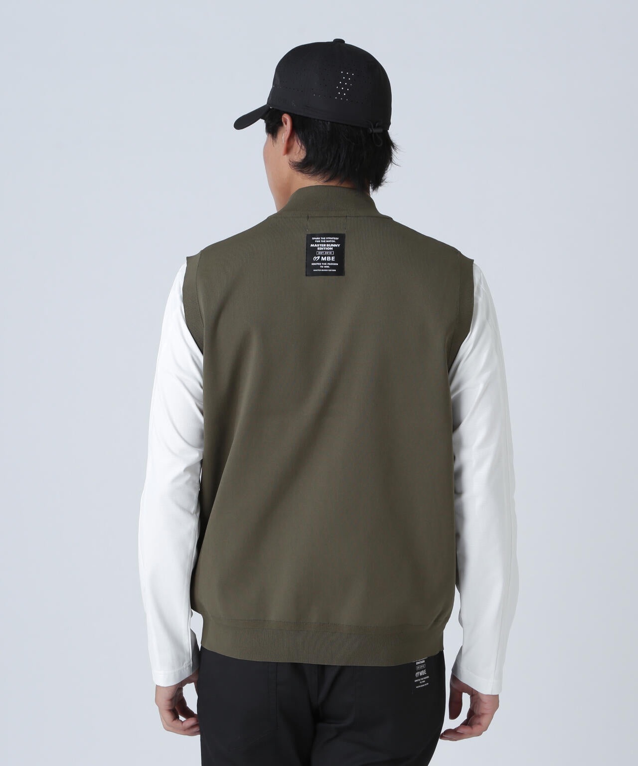 MASTER BUNNY EDITION ジップ ベスト フルジップアップニットベスト | MASTER BUNNY EDITION（マスター