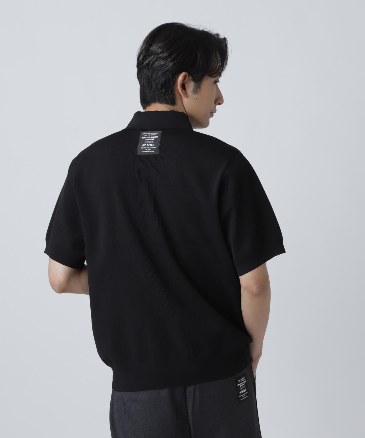 Regent半袖ニットポロプルオーバー