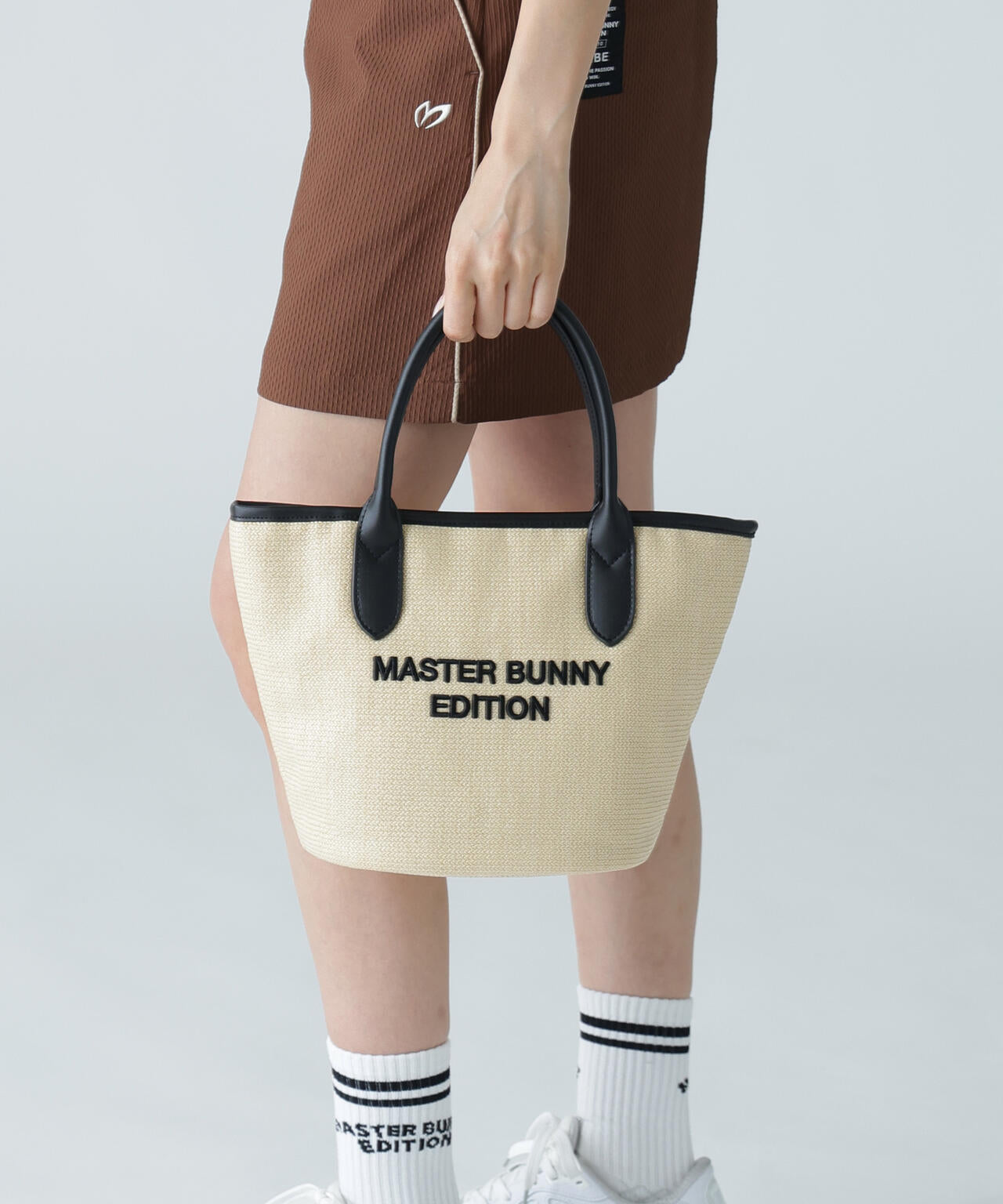 ラフィア調カートバッグ (UNISEX)