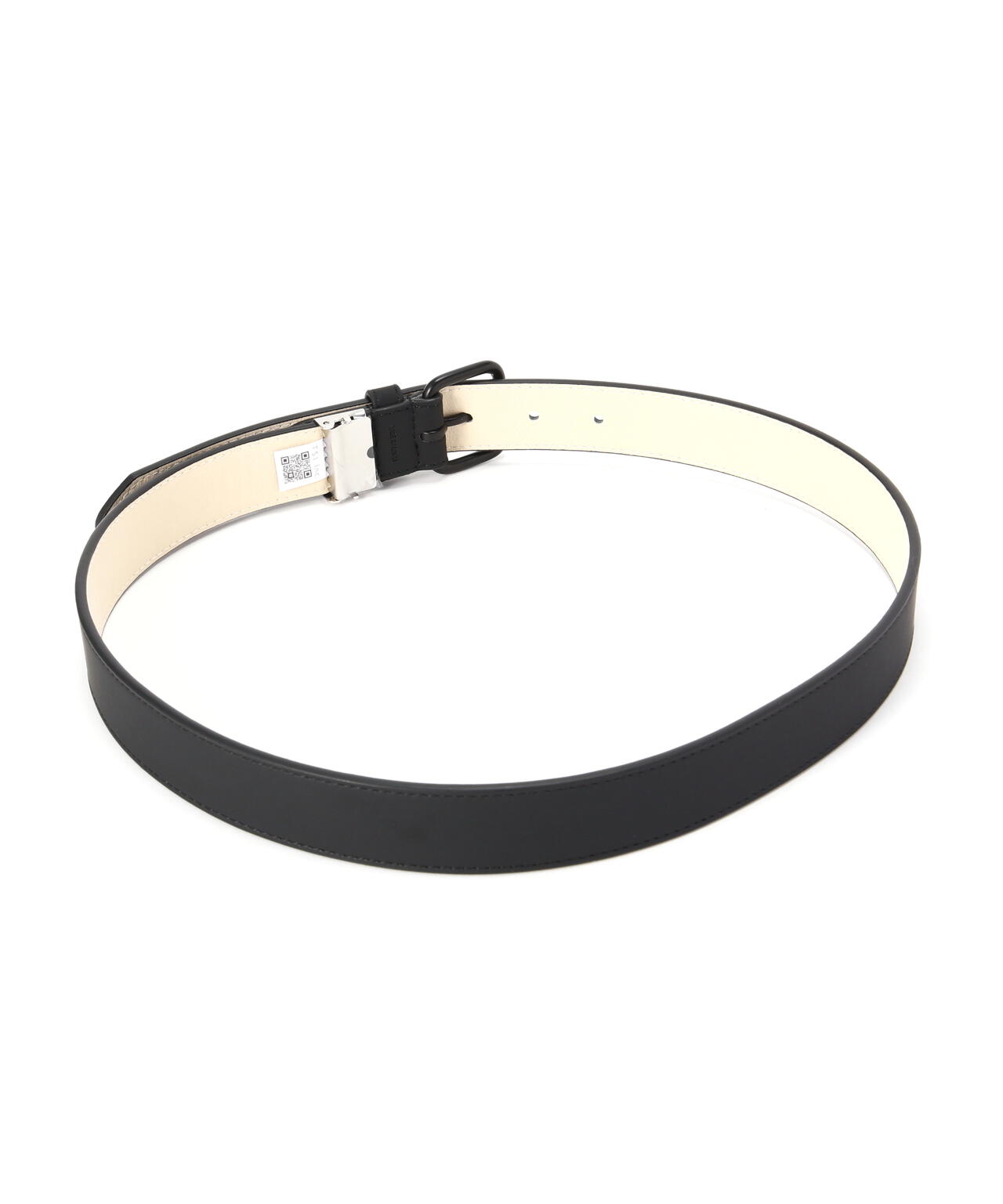 MASTER BUNNY EDITION ホワイトベルト スライドバックルベルト (UNISEX) | MASTER BUNNY EDITION