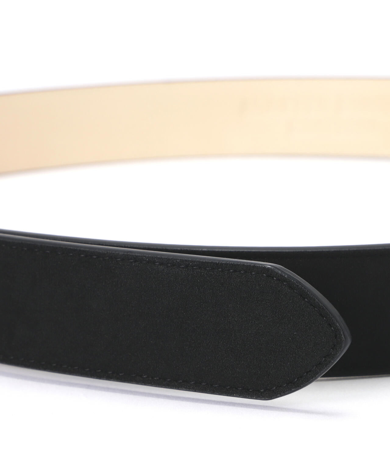 ヌバック スライドバックルベルト (UNISEX)