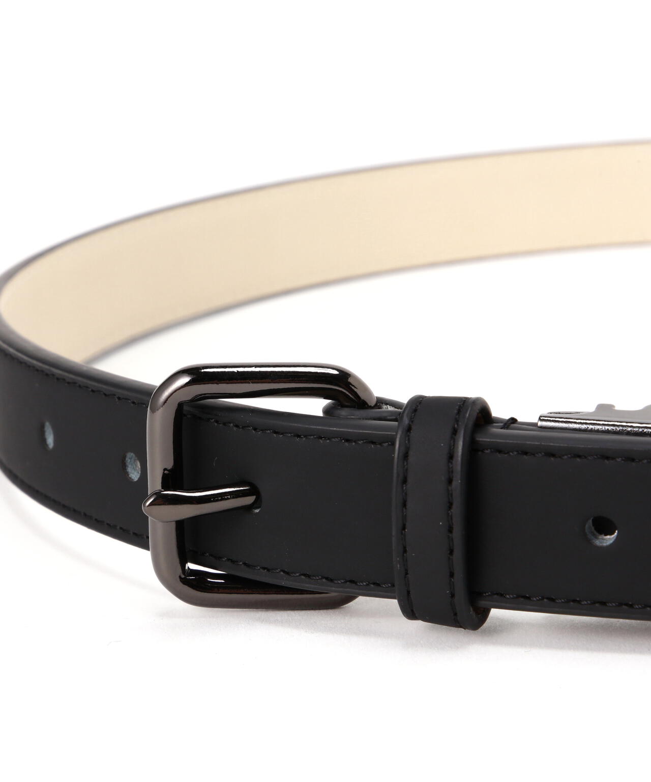 ロゴプリントベルト (LADIES)