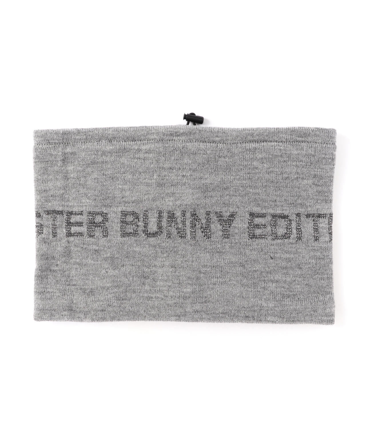 ロゴジャガードニットネックウォーマー (UNISEX) | MASTER BUNNY