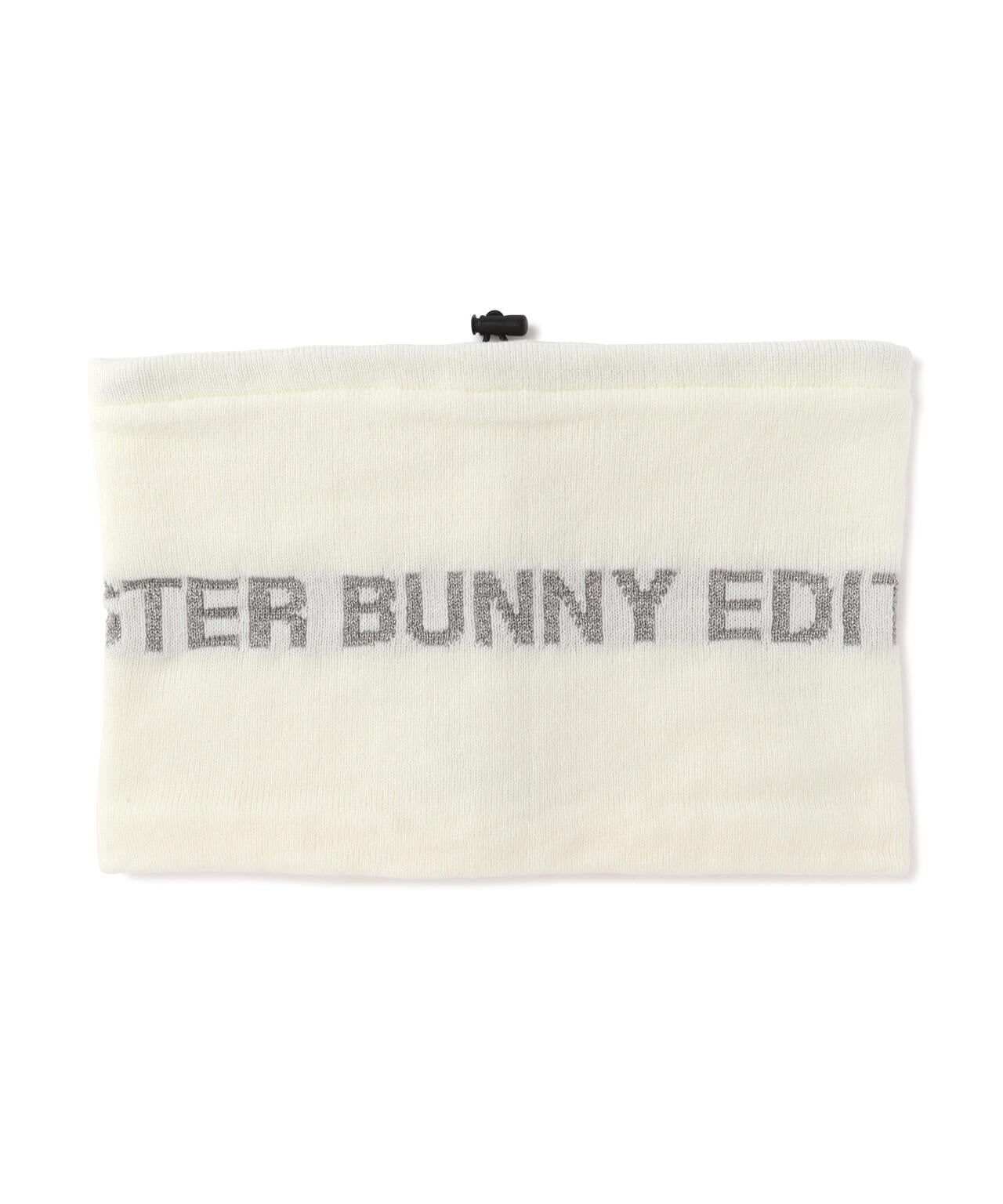 ロゴジャガードニットネックウォーマー (UNISEX) | MASTER BUNNY