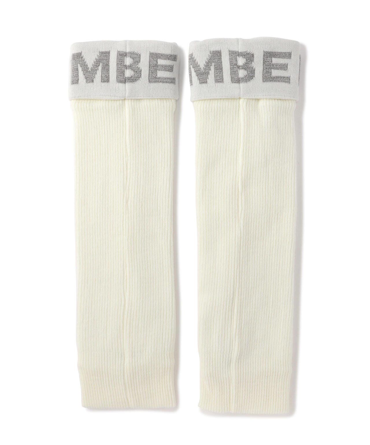 ロゴジャガードニットレッグウォーマー (UNISEX)