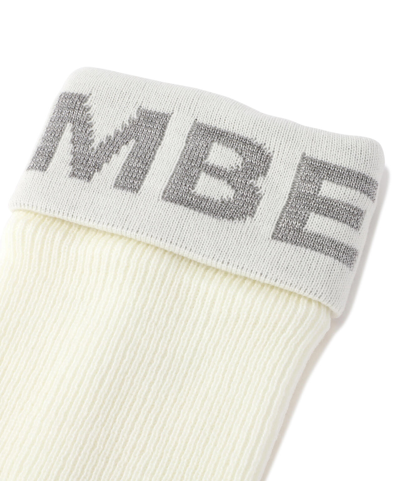 ロゴジャガードニットレッグウォーマー (UNISEX) | MASTER BUNNY