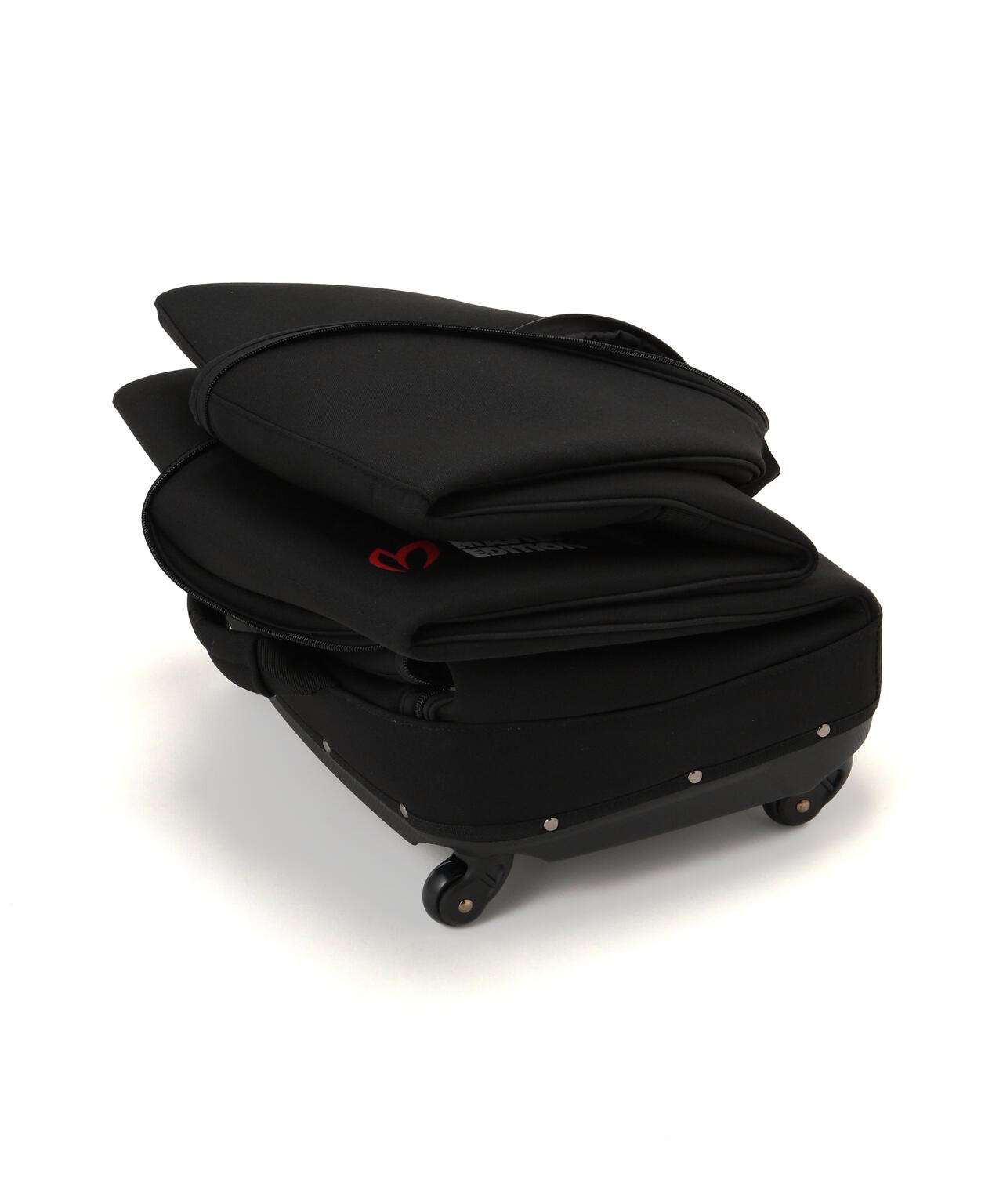 キャスター付き折り畳みトラベルケース (9インチ対応) (UNISEX)