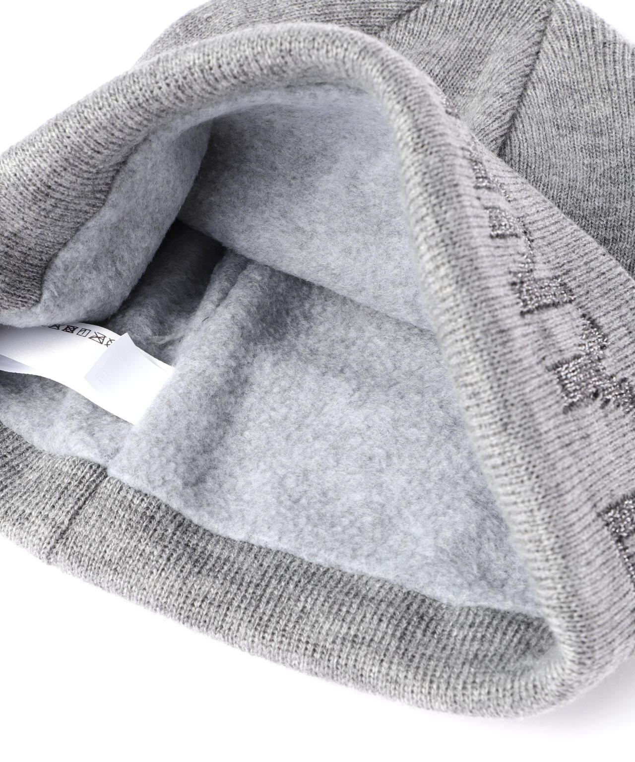 ロゴジャガードニットキャップ (UNISEX)