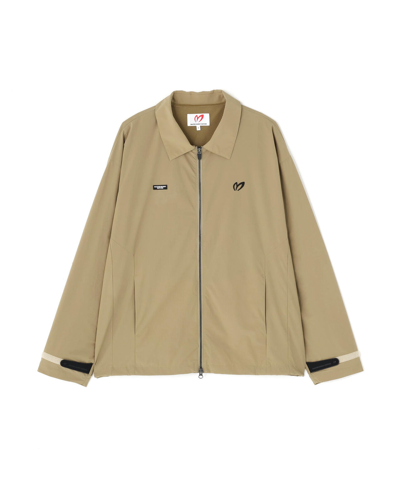 カジナイロンストレッチジップジャケット