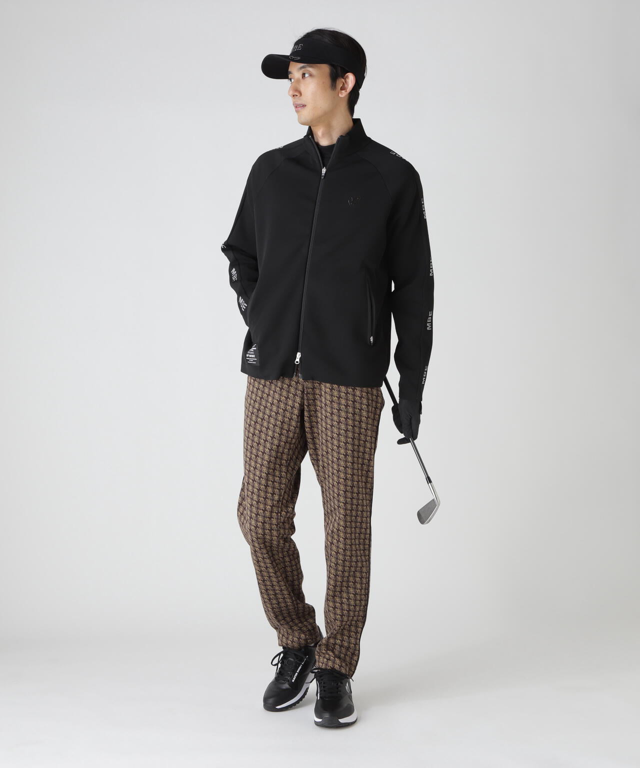 千鳥ジャガードパンツ