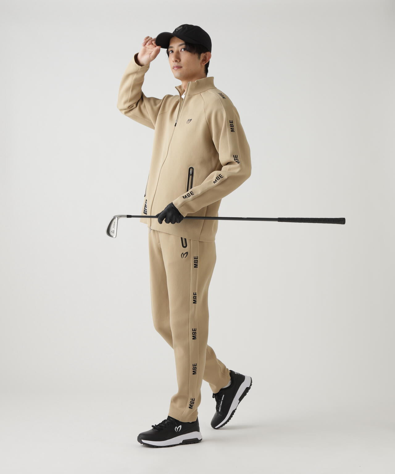 REGENTニットトラック風パンツ