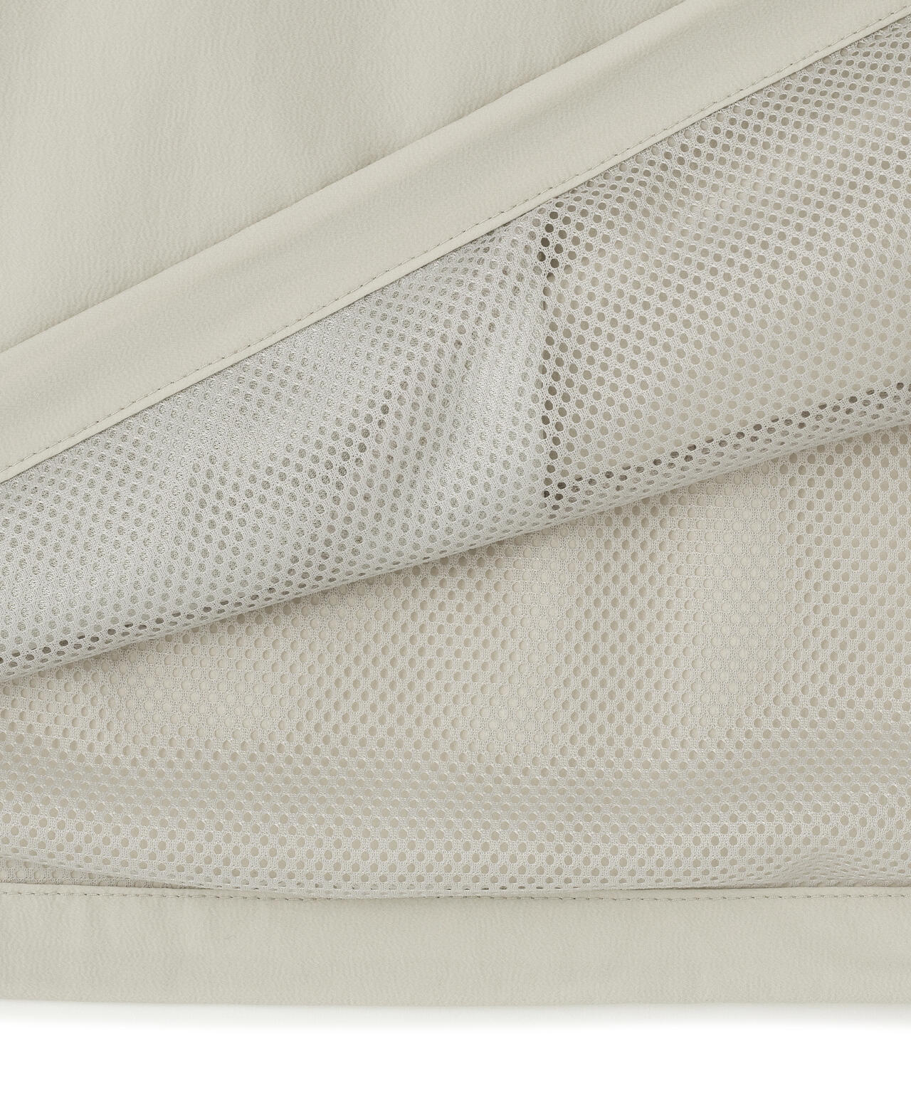 カジナイロンストレッチハーフジップアップベスト