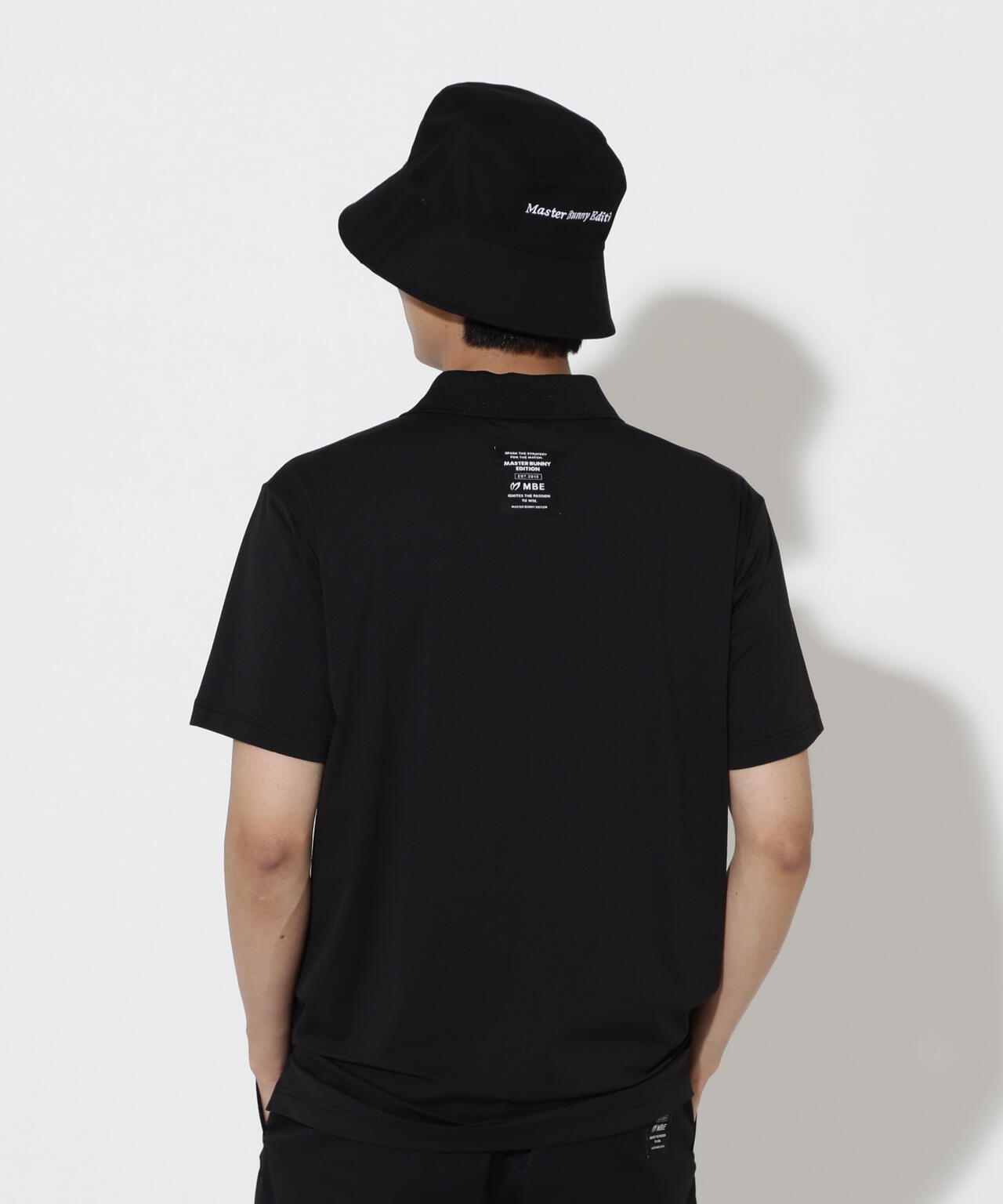 MASTER BUNNY EDITION ゴルフシャツ ブラック サイズ5 オンライン限定】“ICY”SWAGGY BUNNY POLO（MENS） | MASTER BUNNY