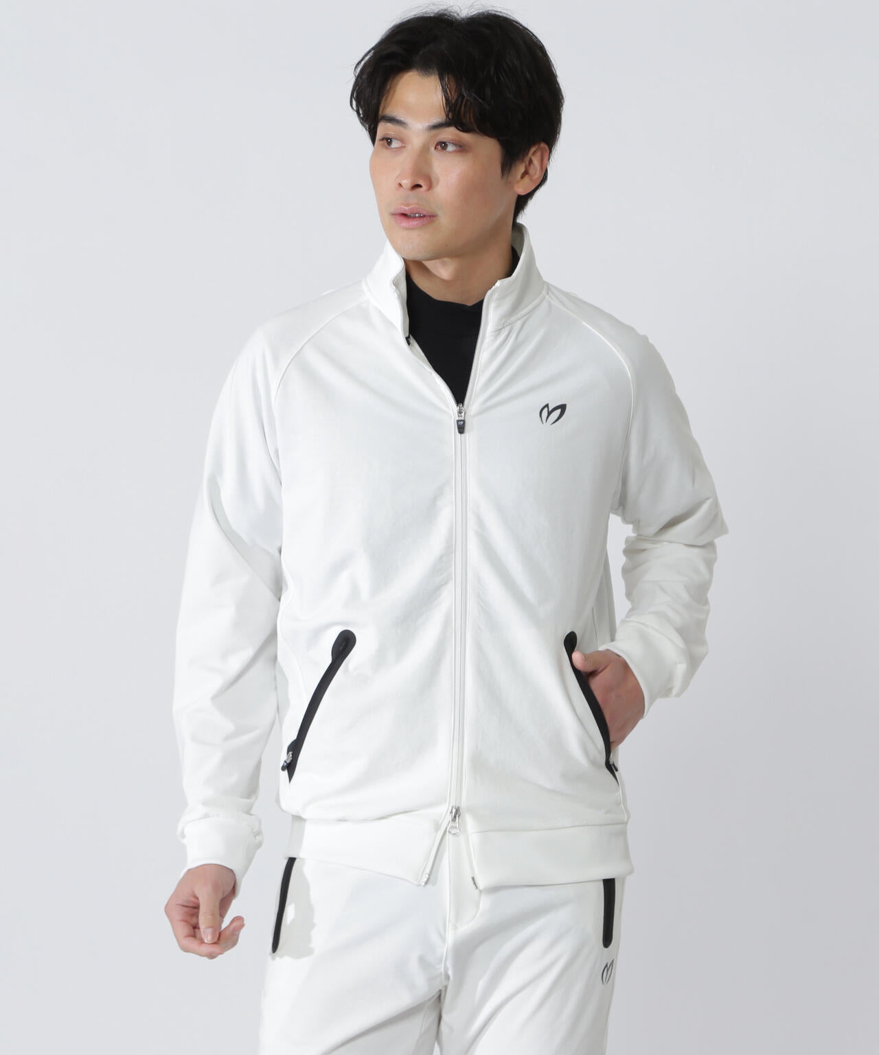 ワッシャー裏毛ジップアップブルゾン | MASTER BUNNY EDITION