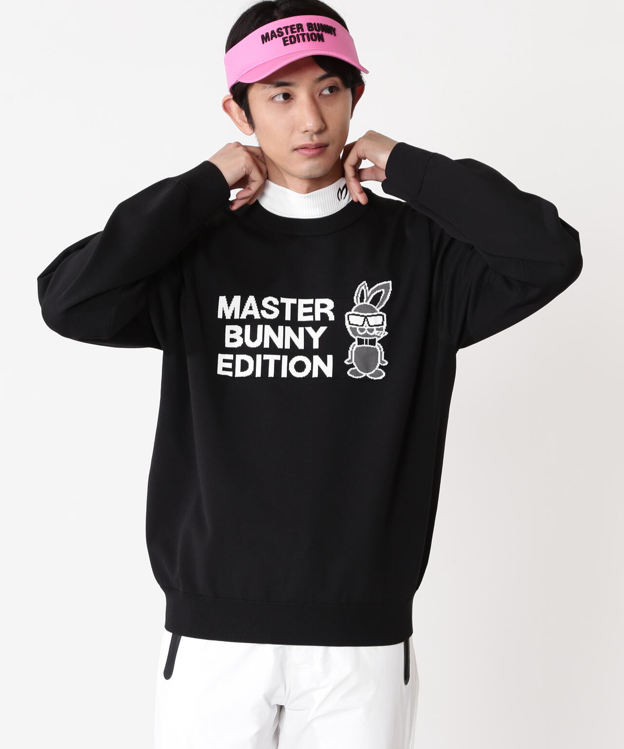 SWAGGY BUNNY】クルーネックニットプルオーバー | MASTER BUNNY