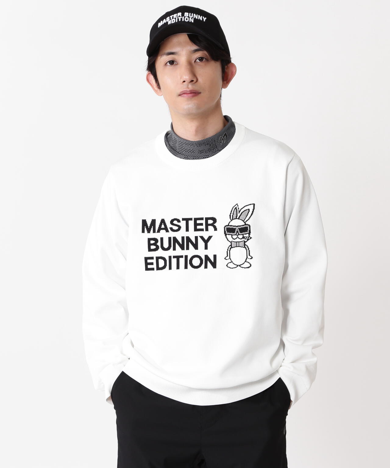 SWAGGY BUNNY】クルーネックニットプルオーバー | MASTER BUNNY