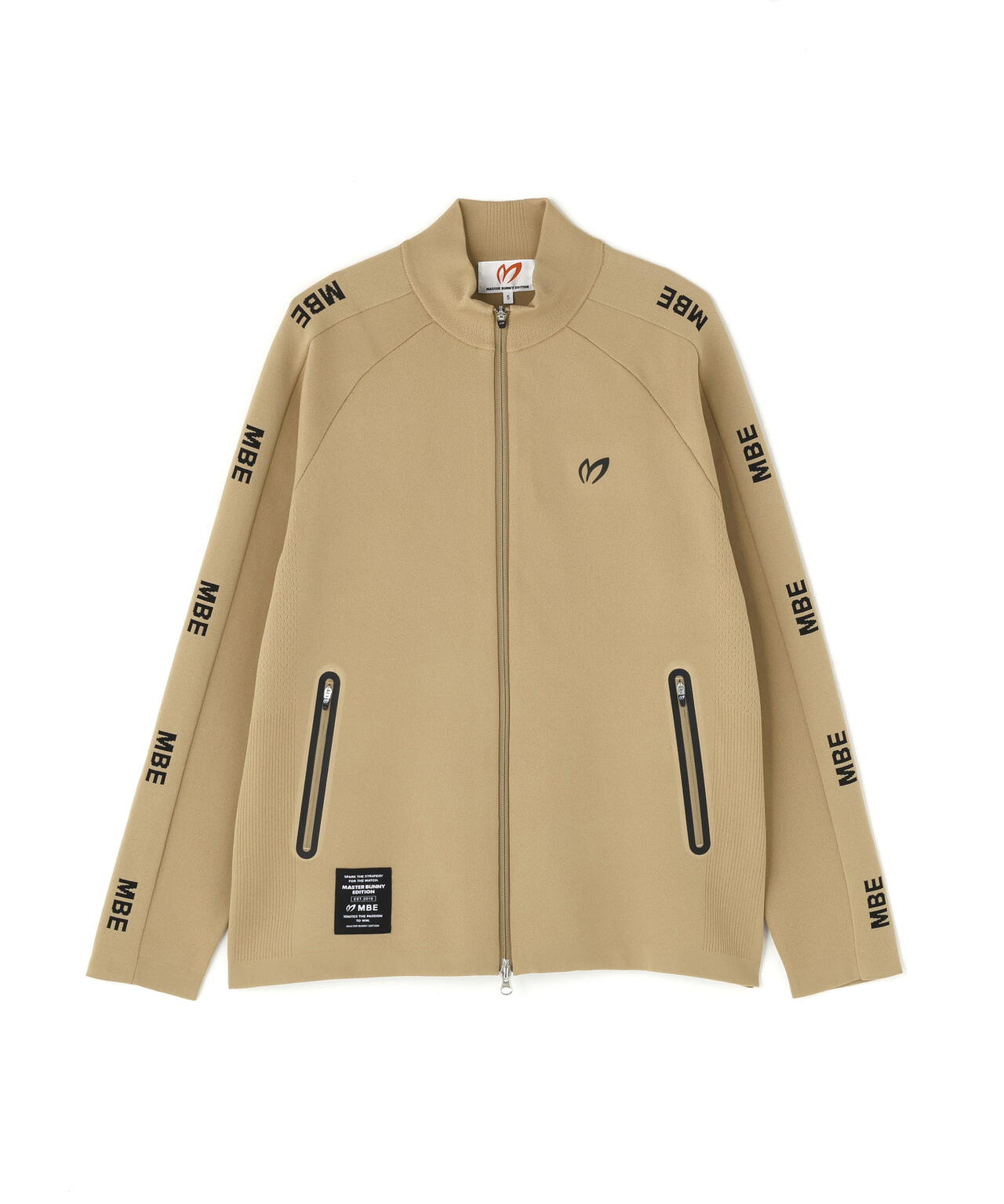 REGENTニットジップアップトラック風ジャケット