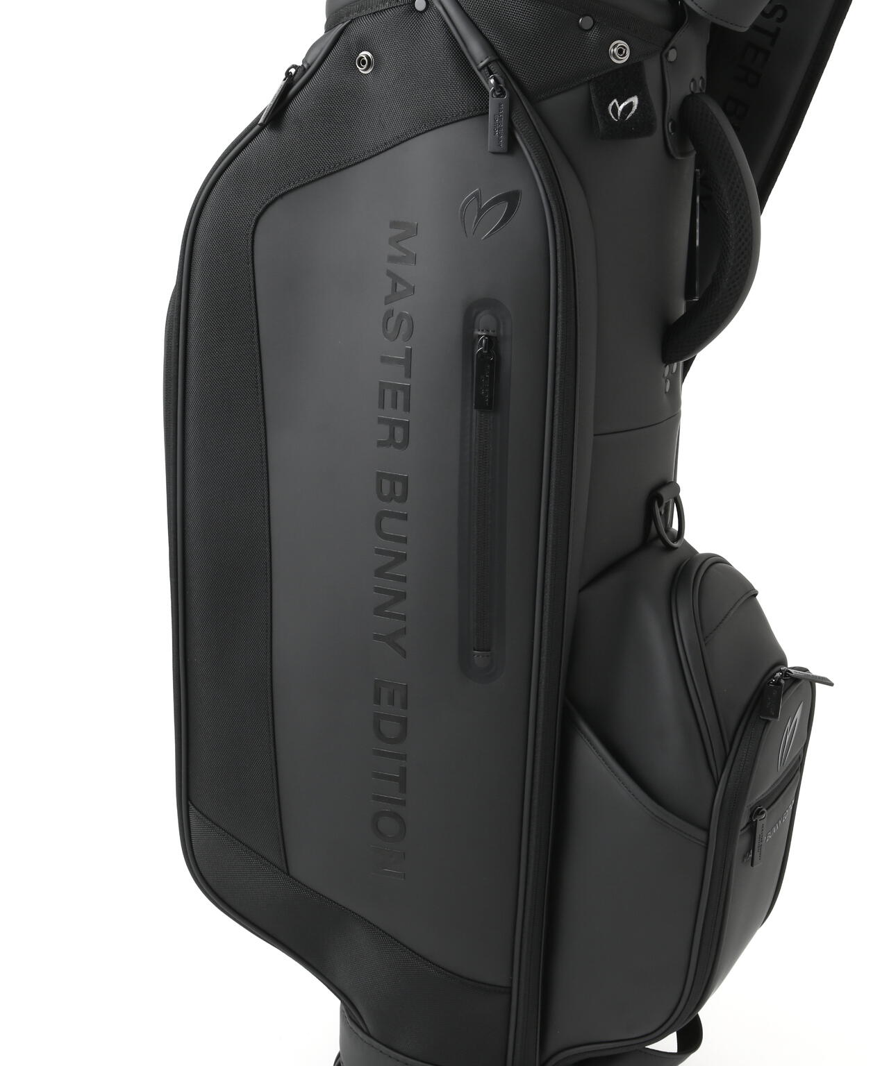 PU×バリスティック自立キャディバッグ (46インチ対応) (UNISEX