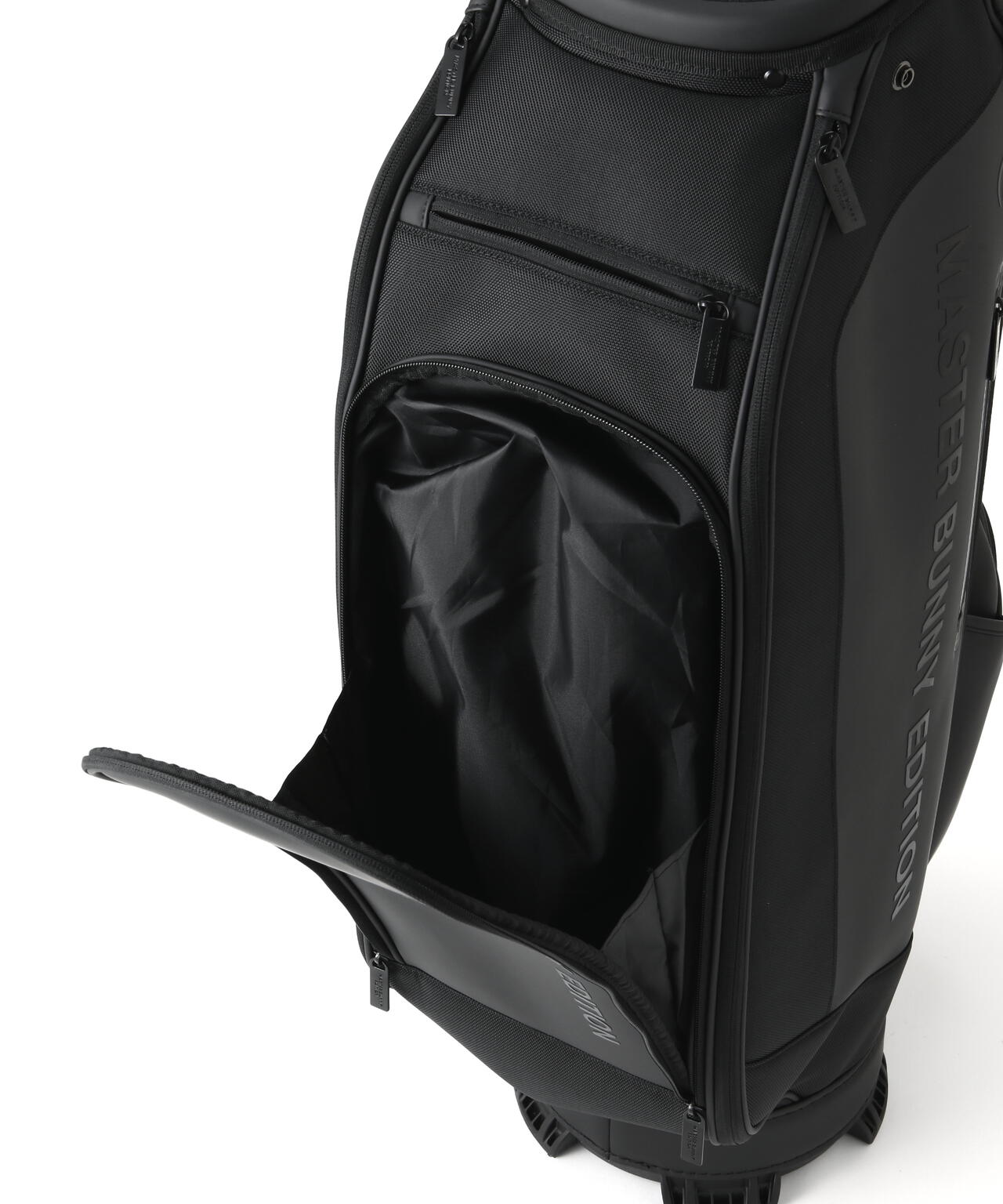 MASTER BUNNY キャディバッグ ブラックTaam専用です。 PU×バリスティック自立キャディバッグ (46インチ対応) (UNISEX