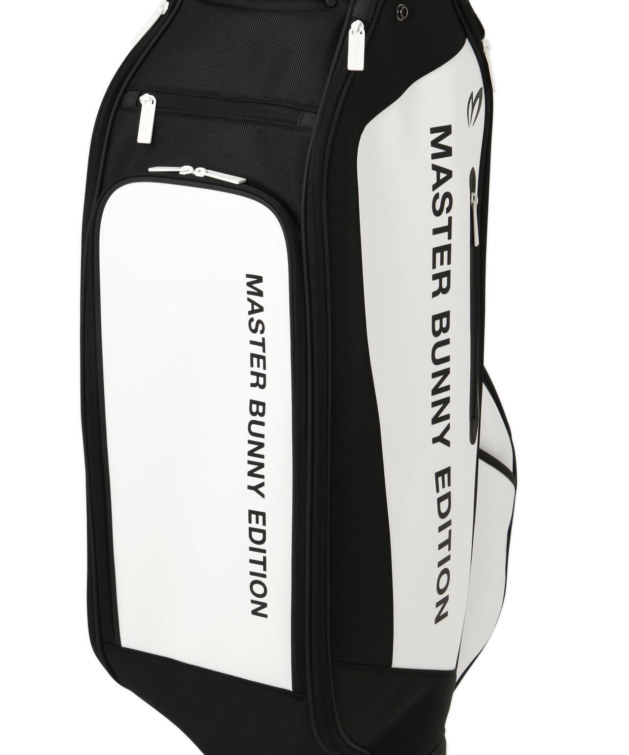 特別値下げ！MASTER BUNNY EDITION キャディバッグ 白 シリアルナンバー入り】【公式オンライン限定】PU×バリスティック自立