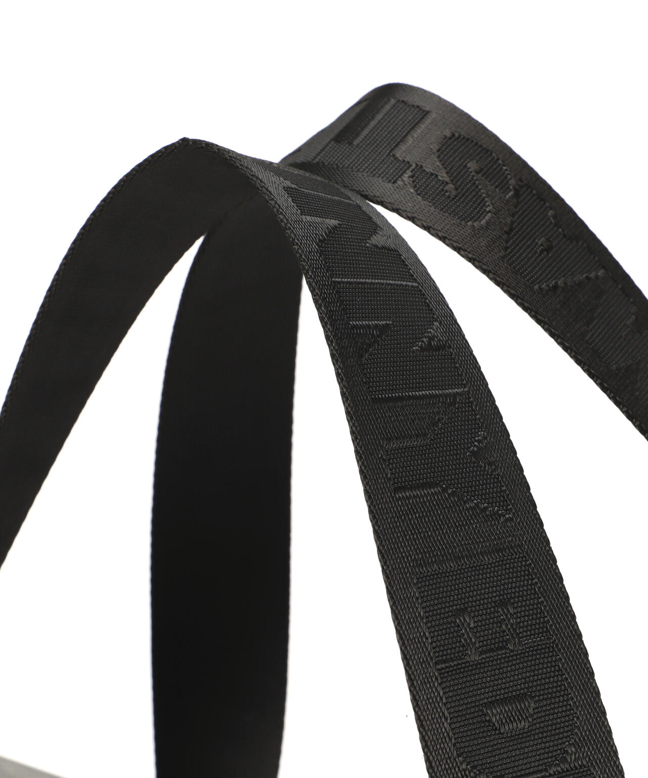 テープ使いボストンバッグ (UNISEX)