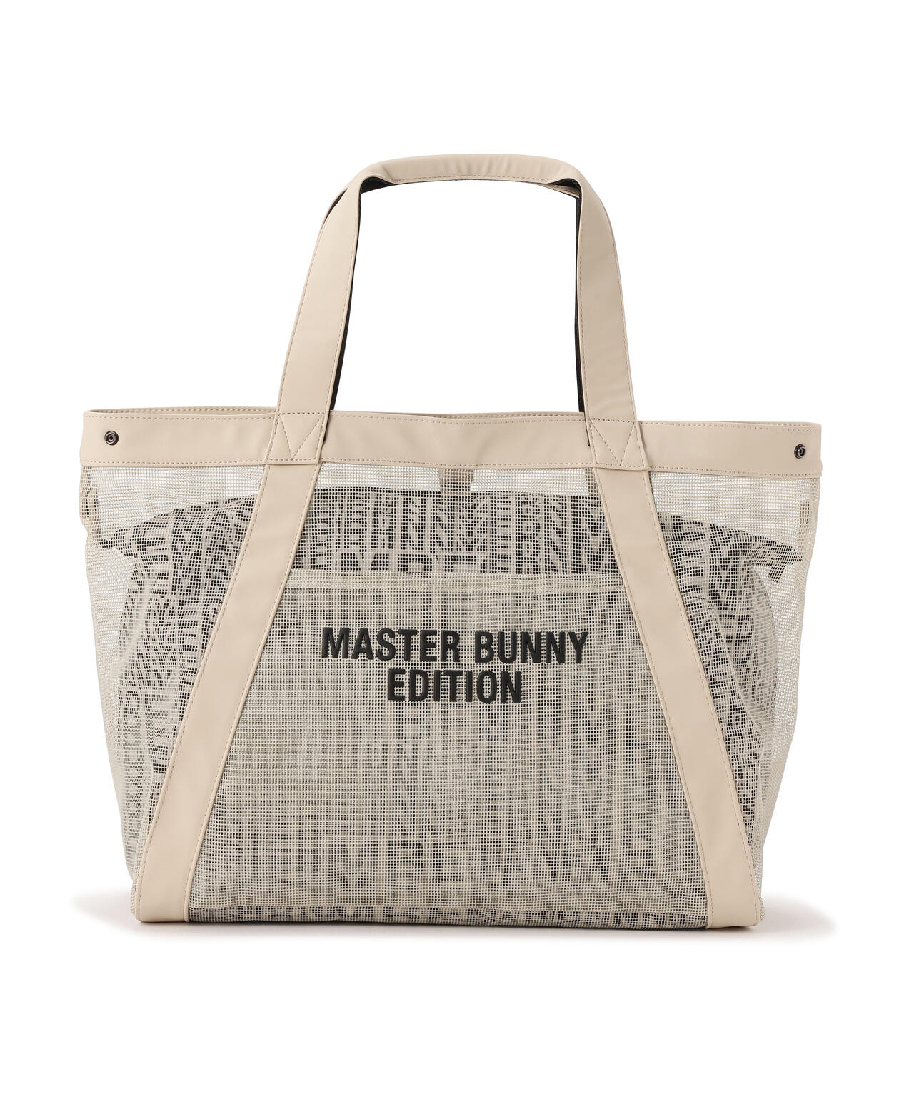 リピートロゴメッシュトートバッグ (UNISEX) | MASTER BUNNY EDITION