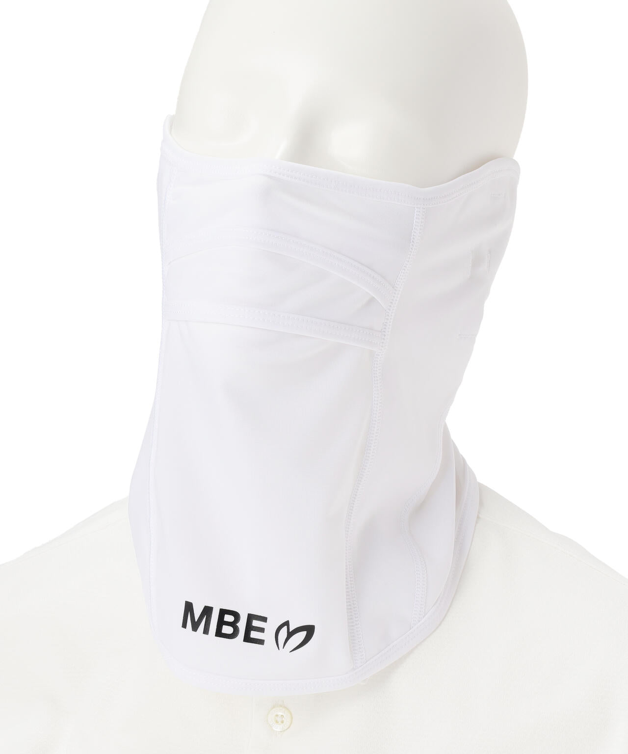 【新品】マスターバニー モックネック　長袖　インナー　ホワイト 日焼け対策 花粉対策フェイスカバー (LADIES) | MASTER BUNNY EDITION（マスター