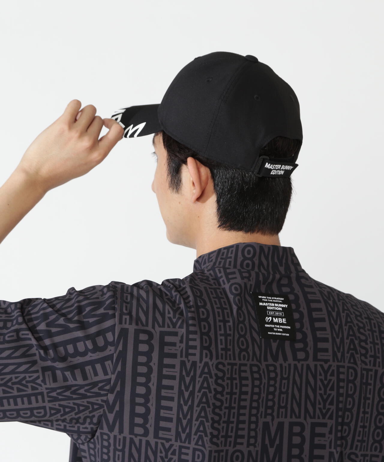 見切りロゴ氷撃キャップ (UNISEX) | MASTER BUNNY EDITION（マスター