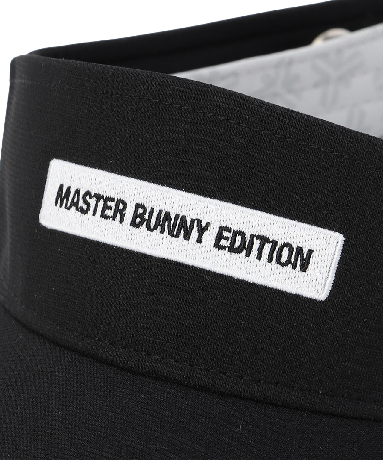 見切りロゴ氷撃バイザー (UNISEX) | MASTER BUNNY EDITION（マスター