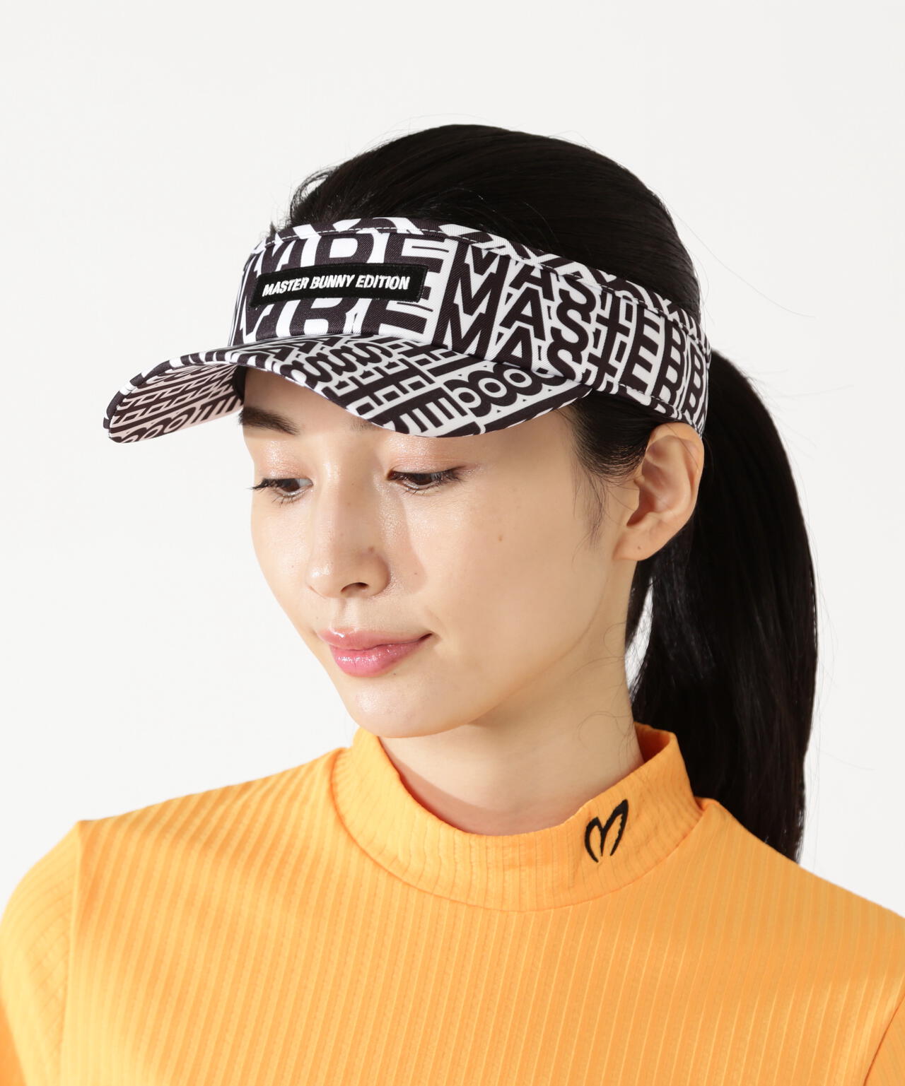 リピートロゴ柄バイザー (UNISEX) | MASTER BUNNY EDITION（マスター