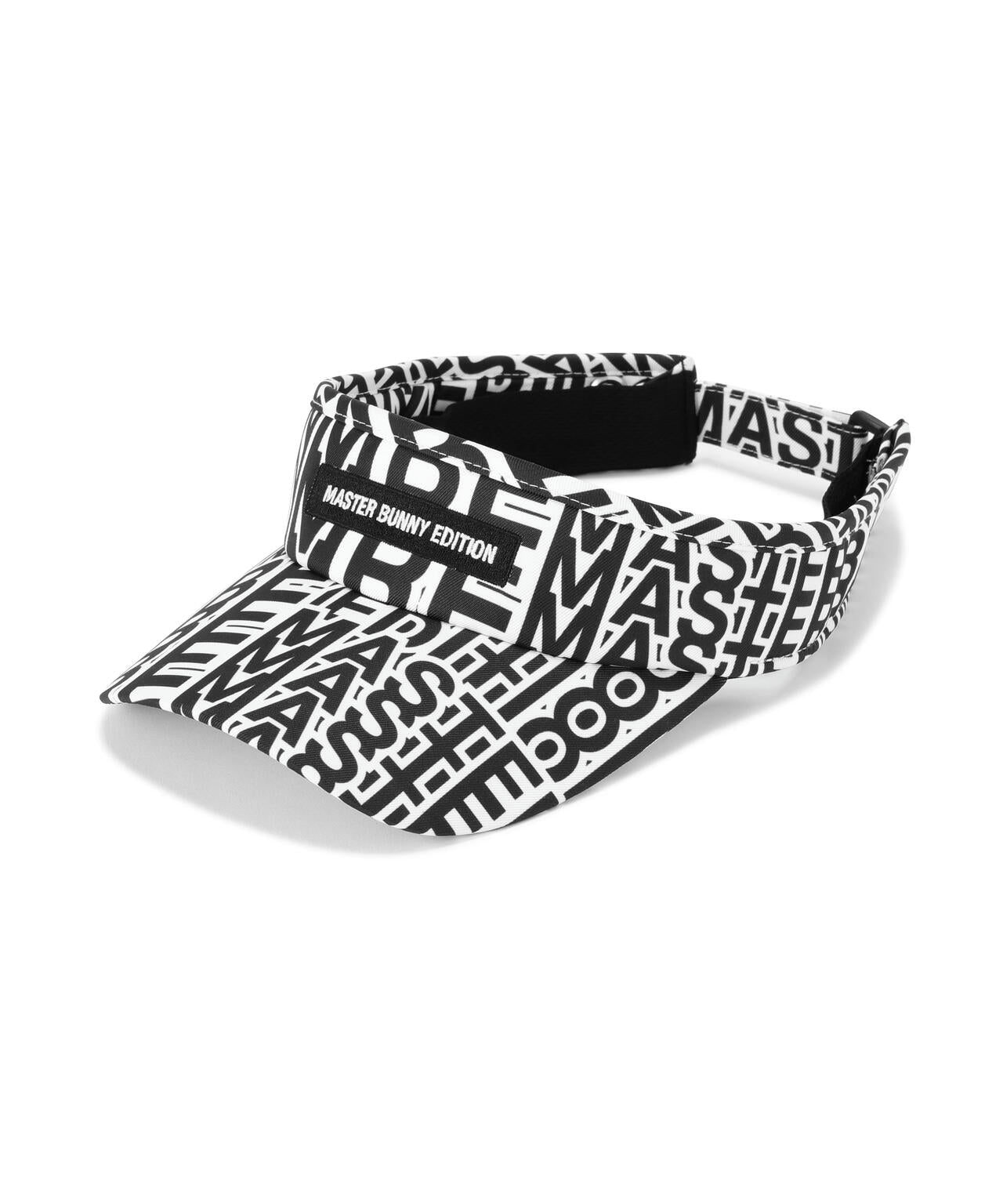 リピートロゴ柄バイザー (UNISEX) | MASTER BUNNY EDITION（マスター