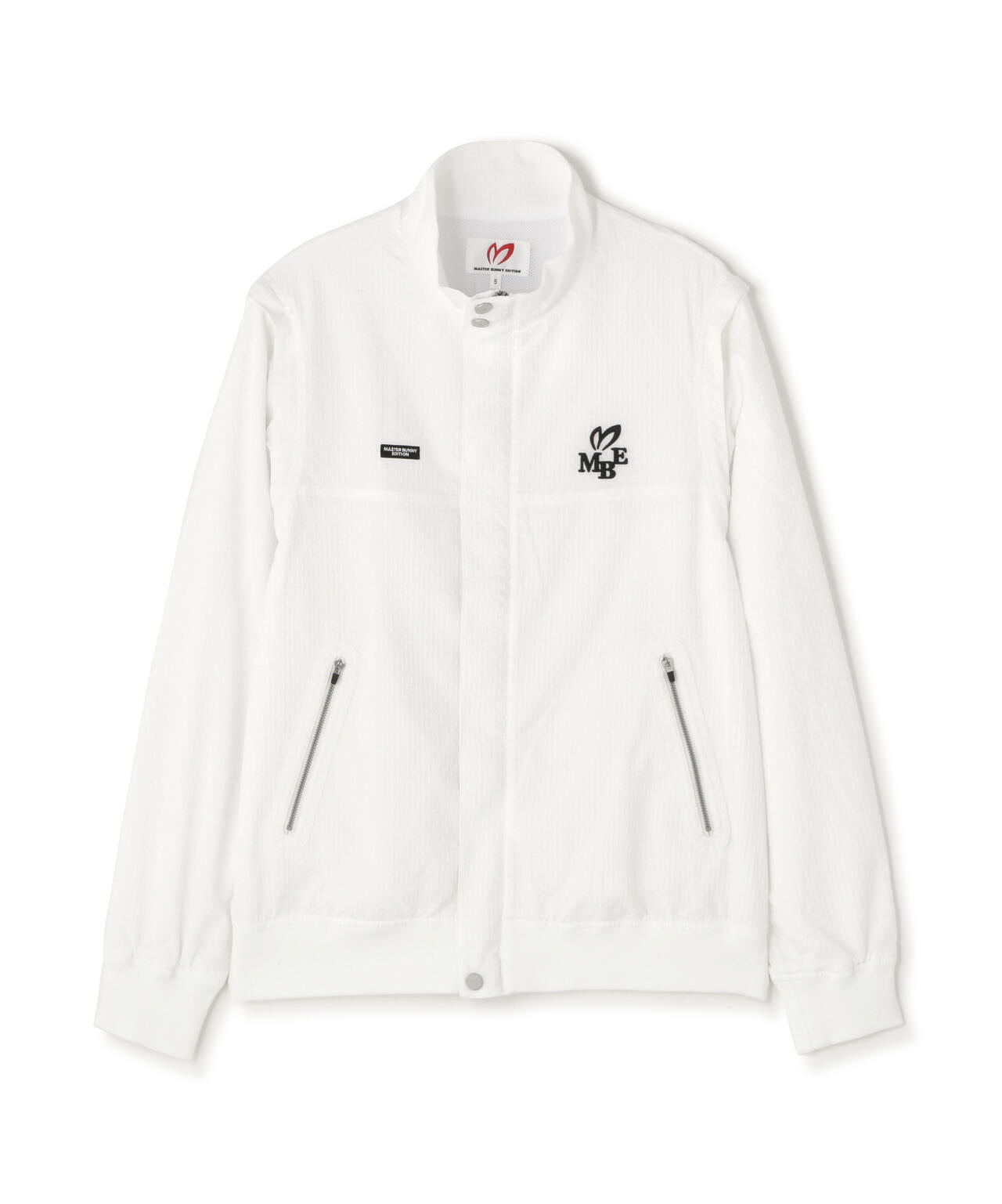 ☆MASTER BUNNY EDITION ゴルフ　薄手　ジャケット　ブルゾン ファンシードットブルゾン (MENS) | MASTER BUNNY EDITION（マスター