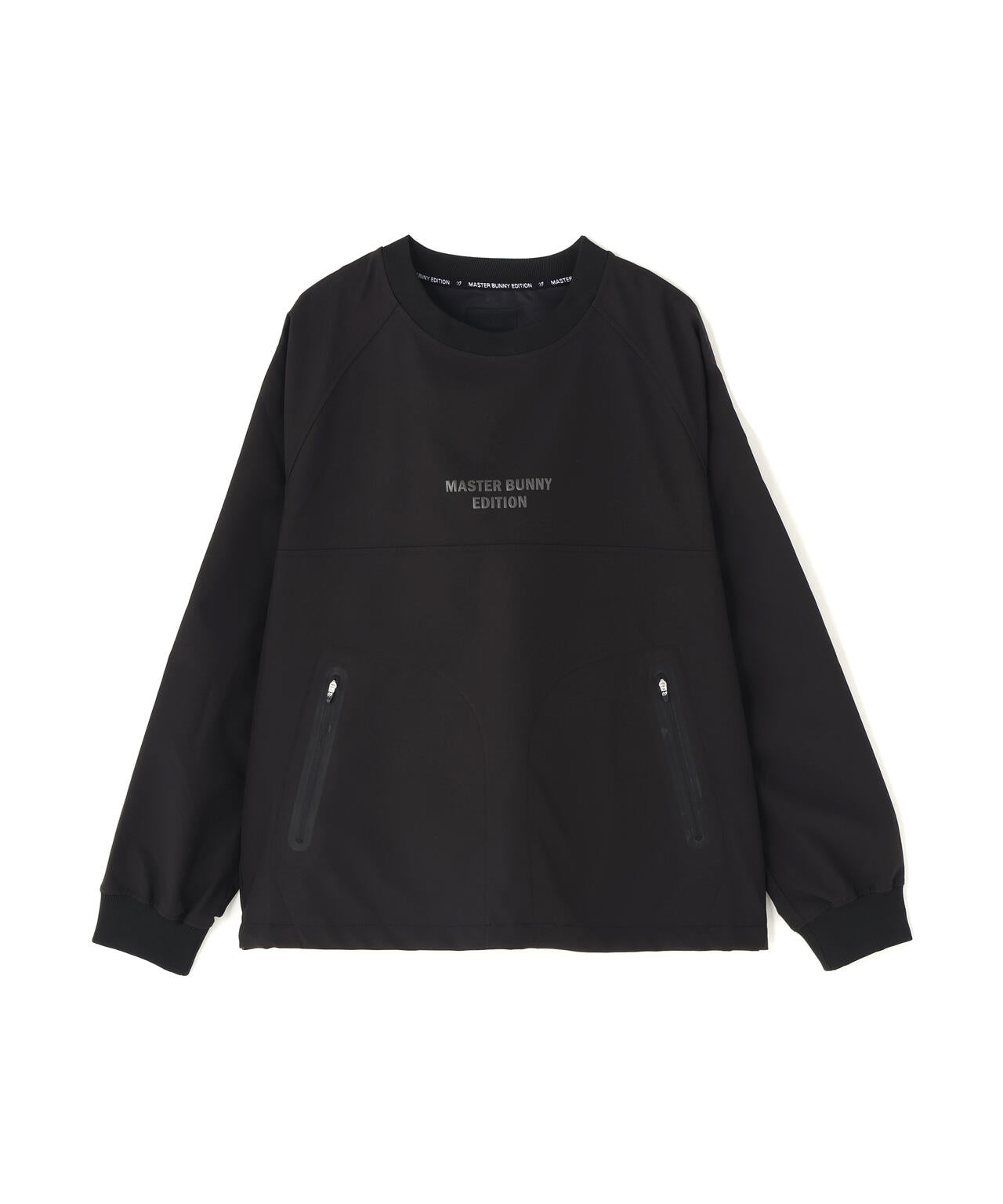 ポリストレッチクルーネックプルオーバー ＜無地＞ (MENS) | MASTER