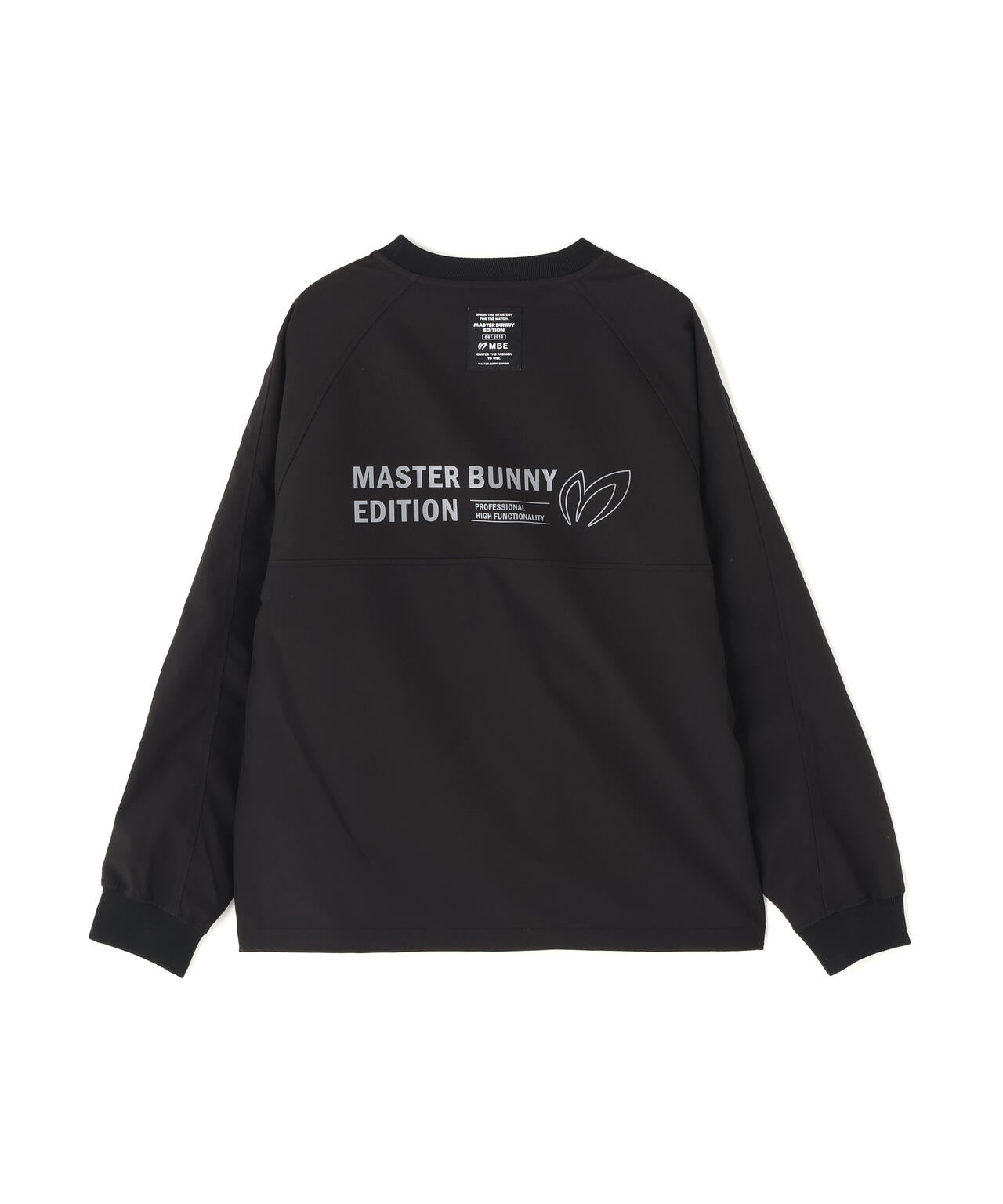 ポリストレッチクルーネックプルオーバー ＜無地＞ (MENS) | MASTER