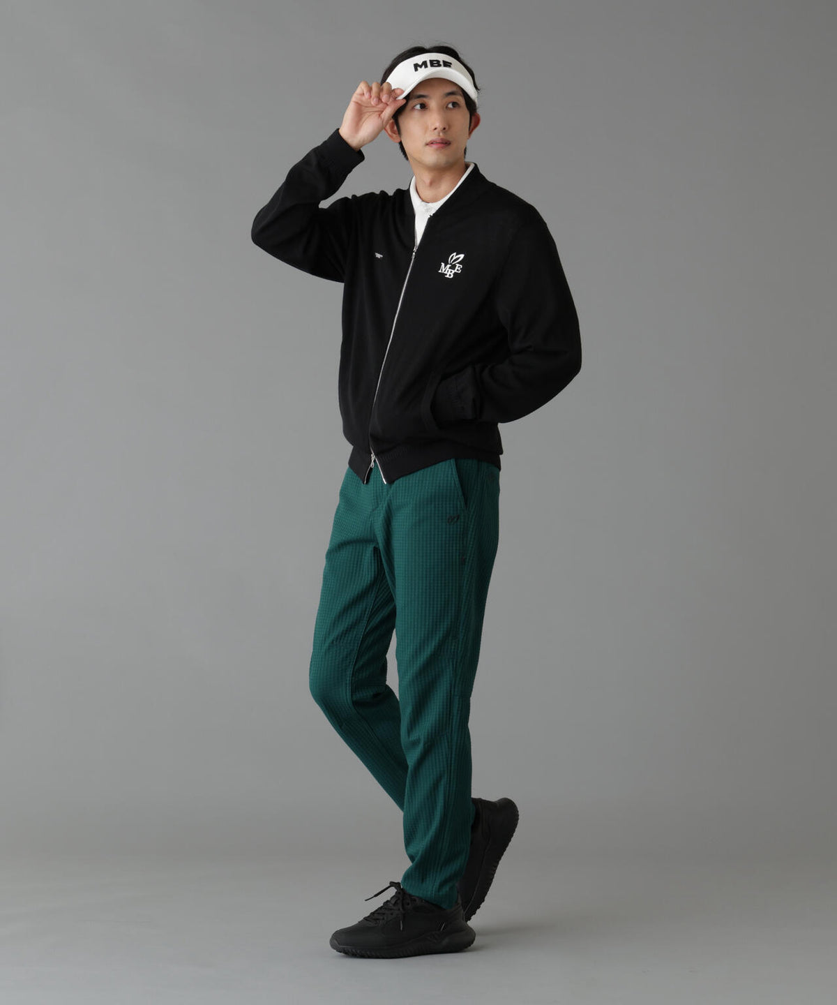 ニット千鳥パンツ (MENS)