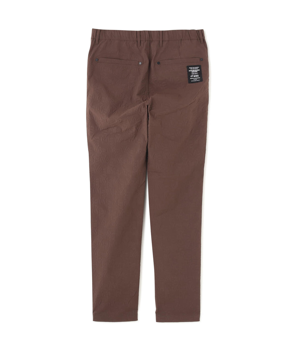 MBEエンボス柄パンツ (MENS)