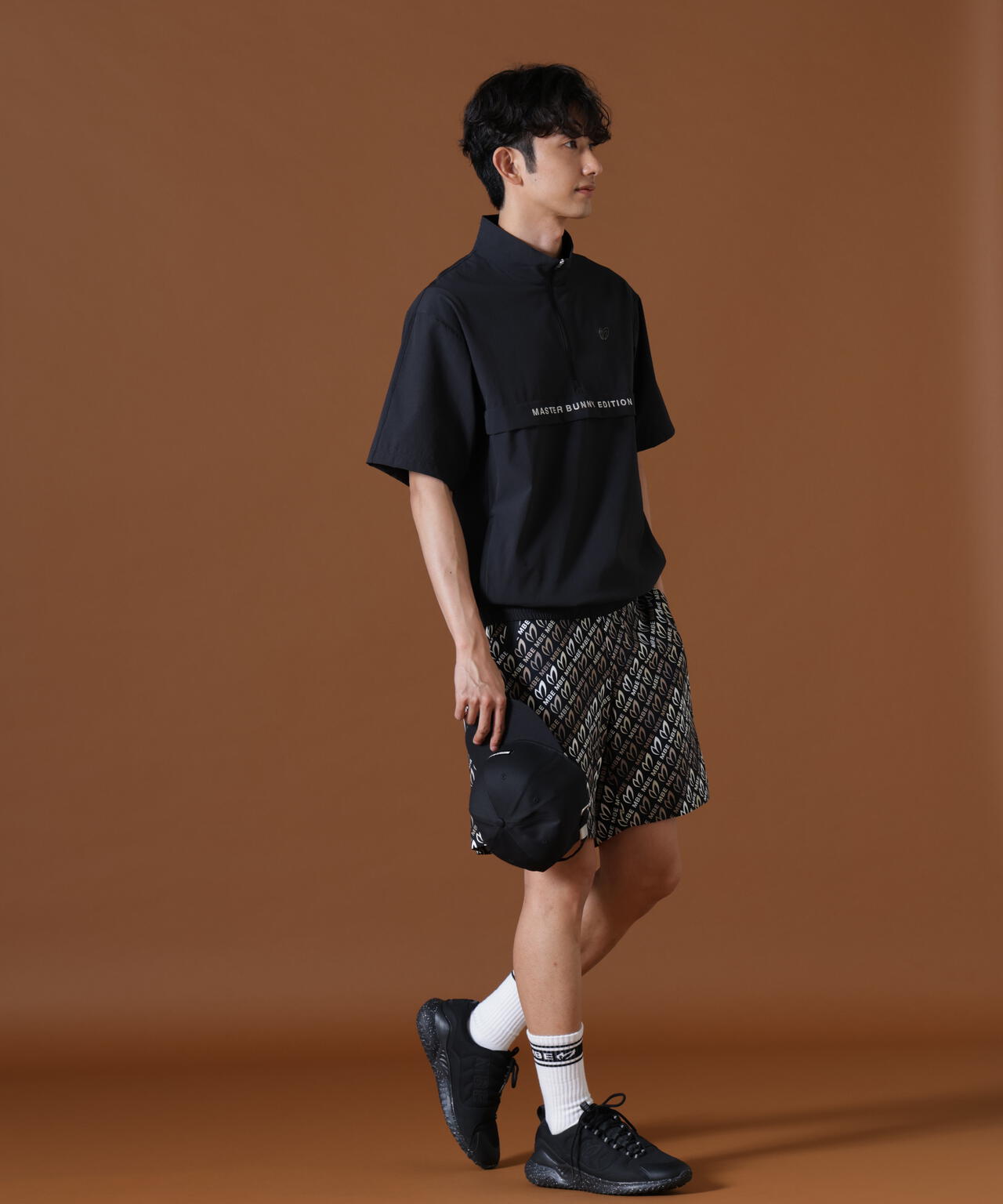MASTER BUNNY EDITION ショートパンツ チェッカー柄 5 MASTER BUNNY EDITION ショートパンツ チェッカー柄 5 Mマークプリント