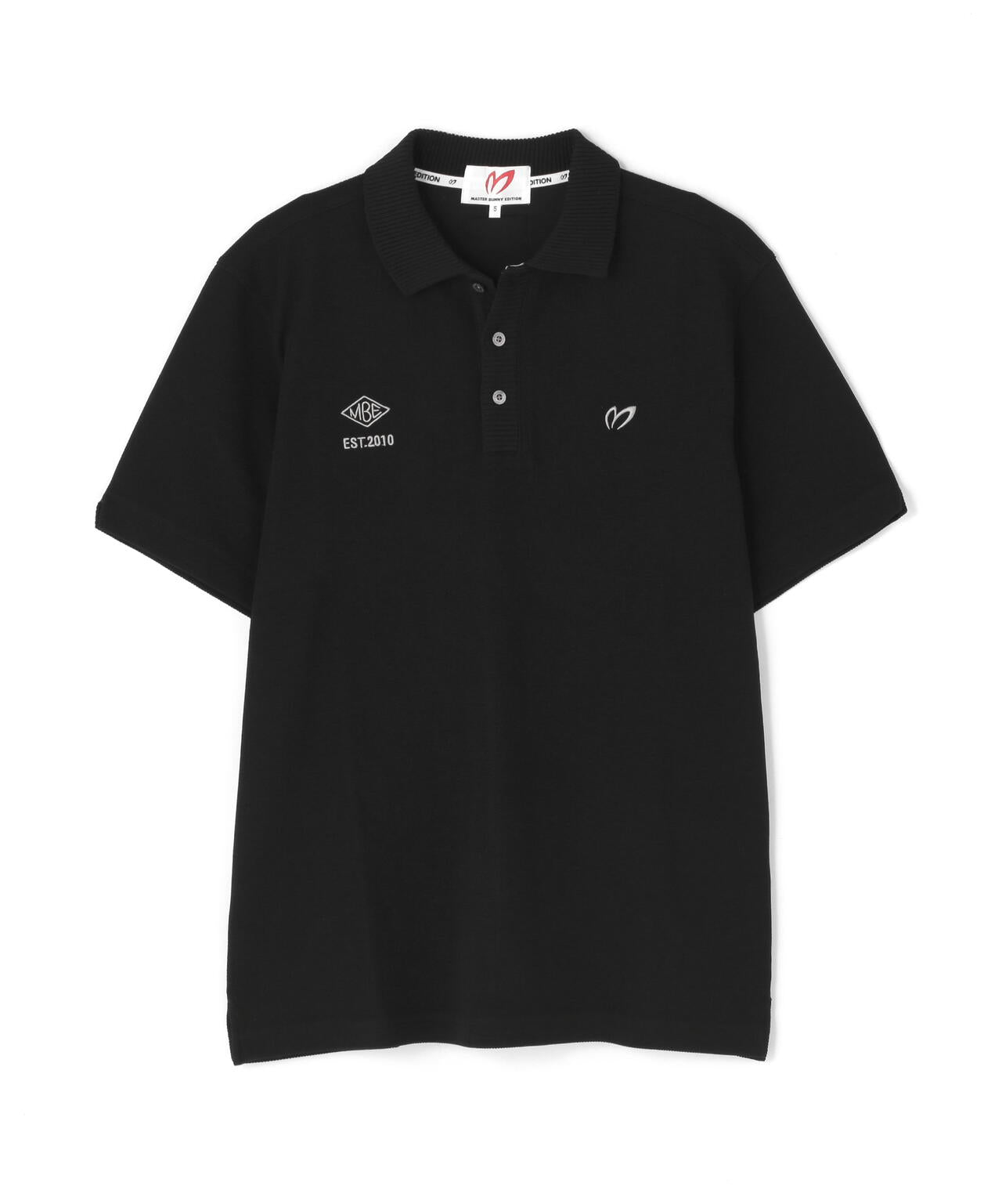 針抜きメッシュ半袖ポロシャツ (MENS) | MASTER BUNNY EDITION