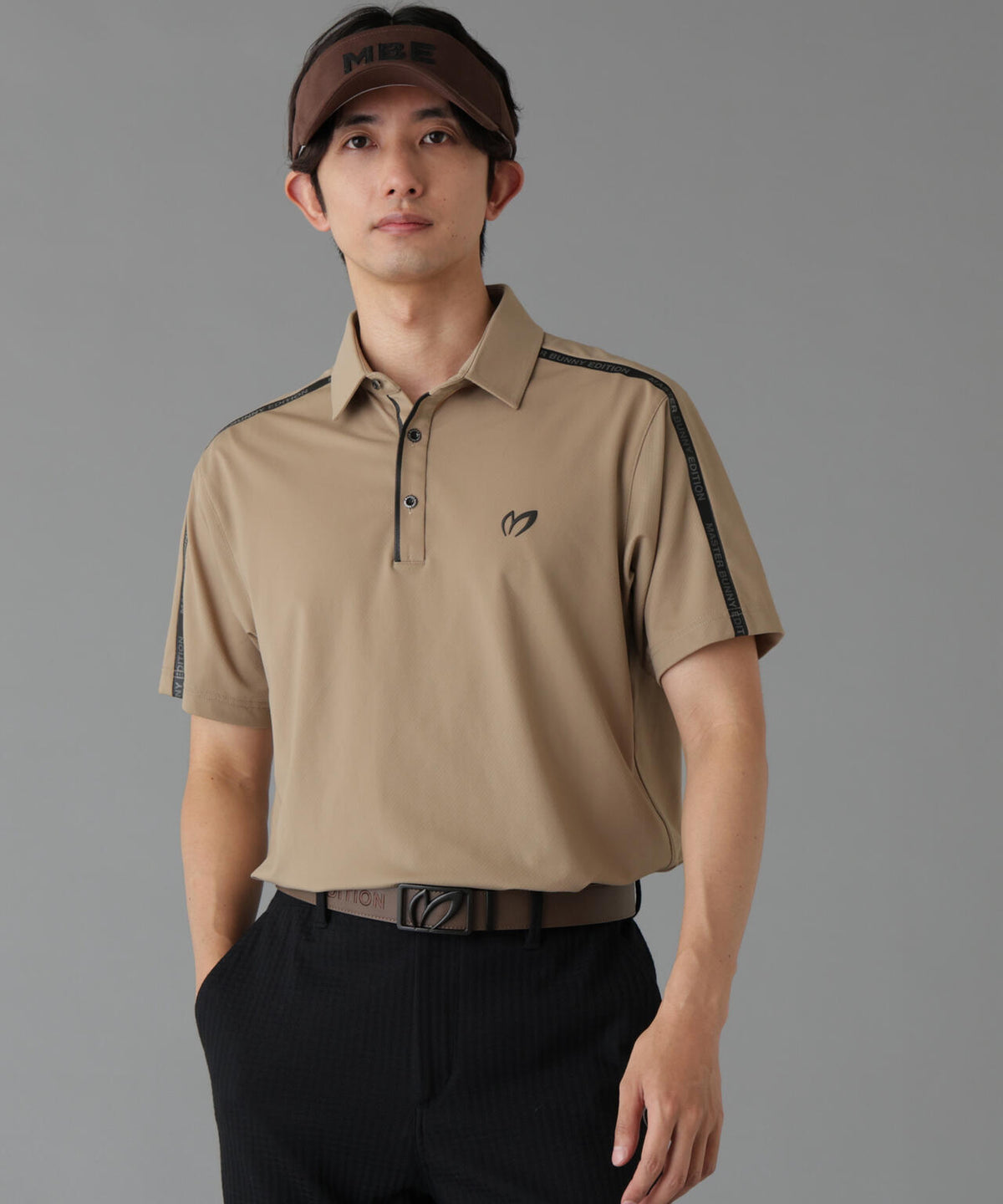 トリコット半袖ポロシャツ (MENS)