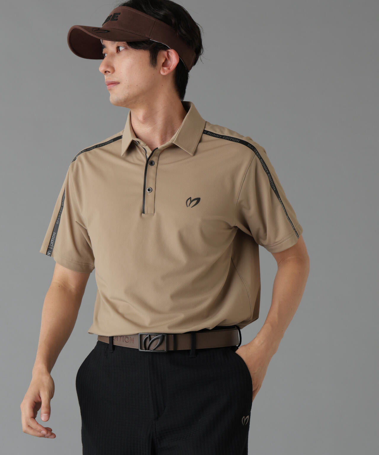 トリコット半袖ポロシャツ (MENS) | MASTER BUNNY EDITION（マスター