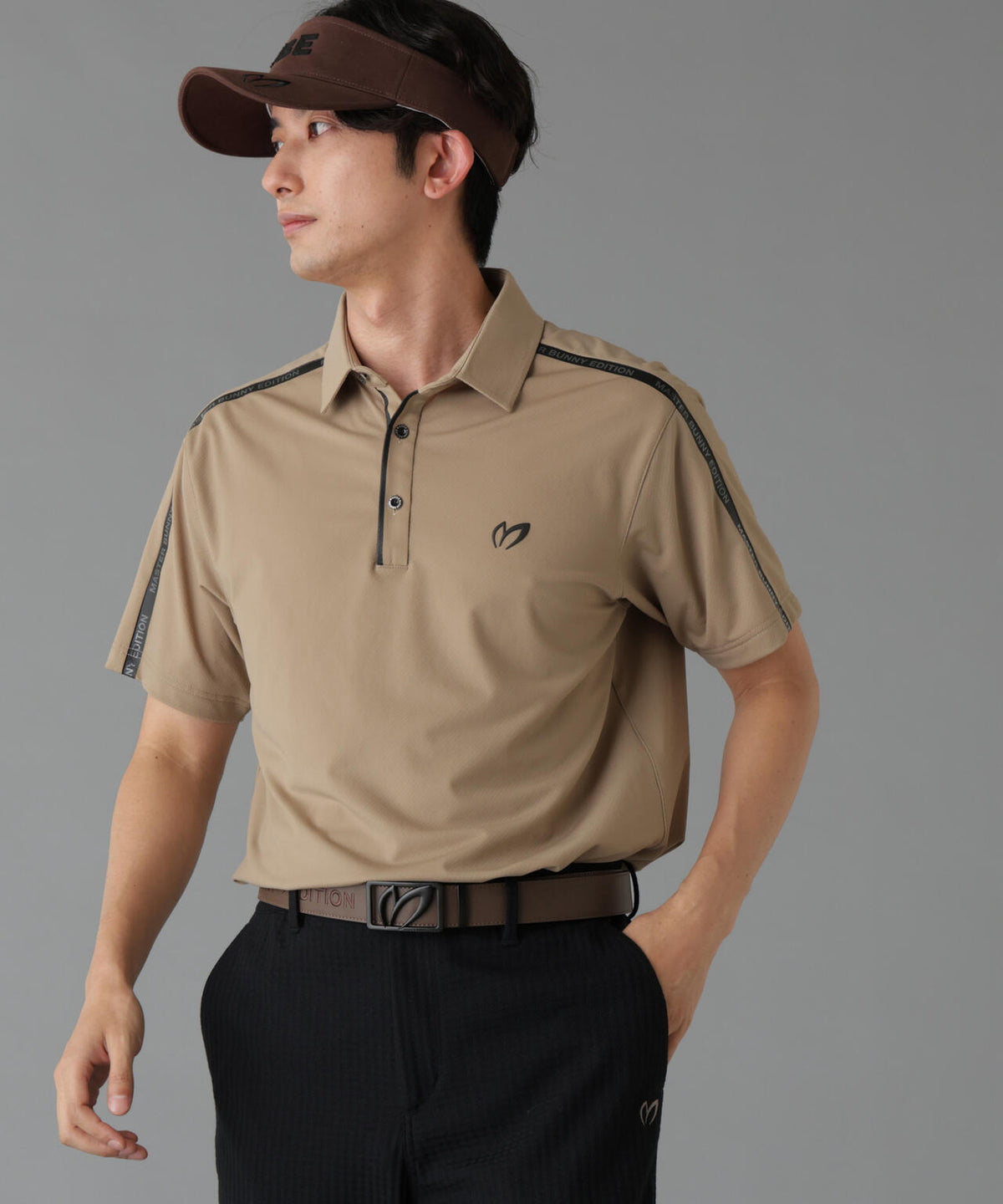 トリコット半袖ポロシャツ (MENS)