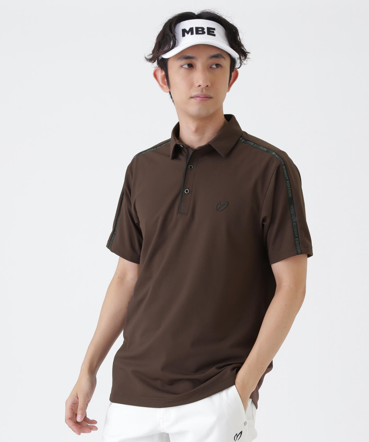 トリコット半袖ポロシャツ (MENS) | MASTER BUNNY EDITION（マスター