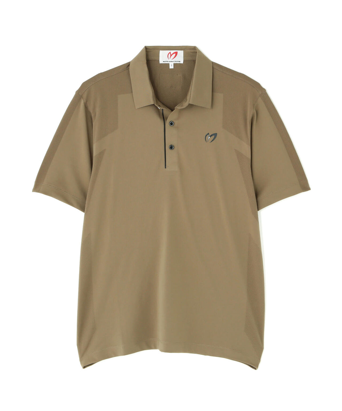 コンピュータージャガード半袖ポロシャツ (MENS)