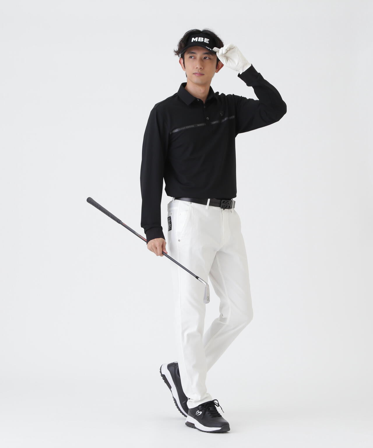 トリコット長袖ポロシャツ (MENS) | MASTER BUNNY EDITION（マスター