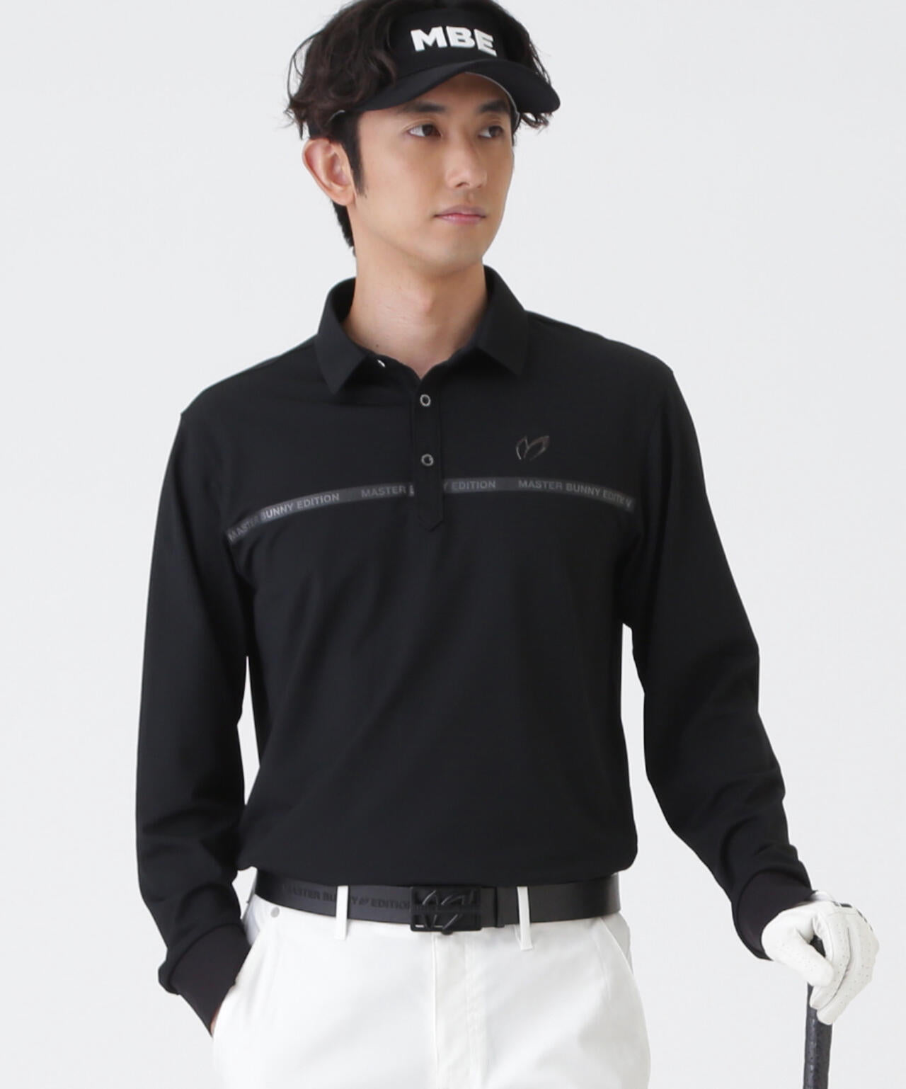 トリコット長袖ポロシャツ (MENS) | MASTER BUNNY EDITION（マスター