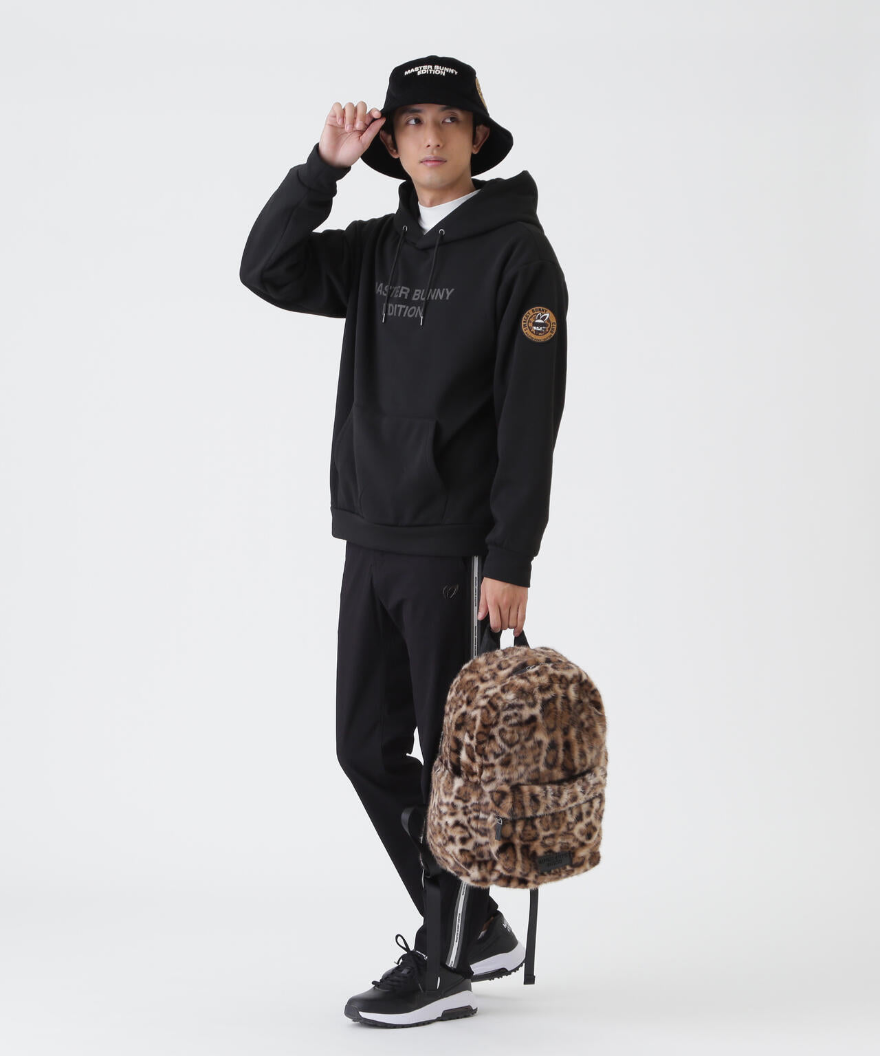 モ*ド様 MASTER BUNNY EDITION フード付きシャツ ブラック Exclusive] SBC“LUXE” hoodie (MENS) | MASTER BUNNY EDITION