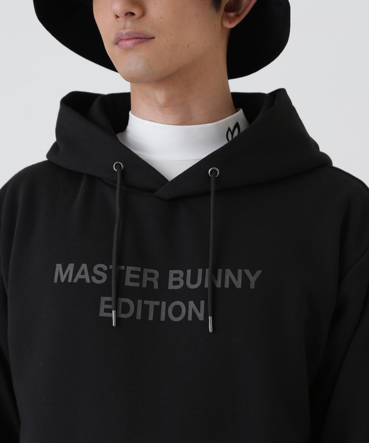 【早い者勝ち】新品 マスターバニーエディション パーカー/フーディ サイズ1 黒 Exclusive] SBC“LUXE” hoodie (MENS) | MASTER BUNNY EDITION