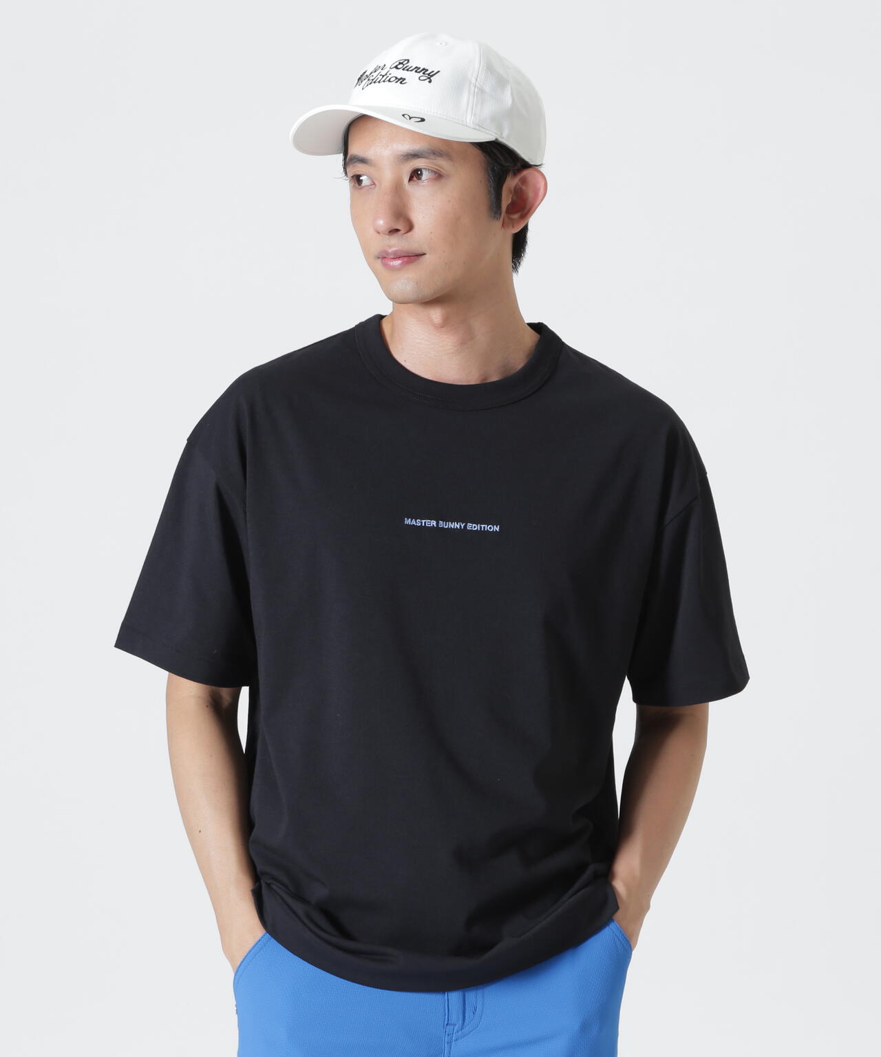リサイクルストレッチジャージ半袖Tシャツ | MASTER BUNNY EDITION